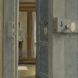 La chambre dans le miroir 1 (27x22)