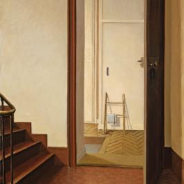 05-l'escalier rouge 50x40