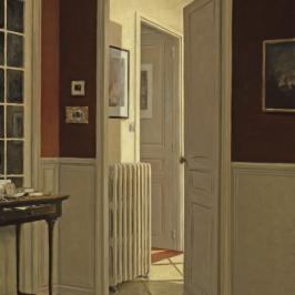 15-la maison, le soir 41x33