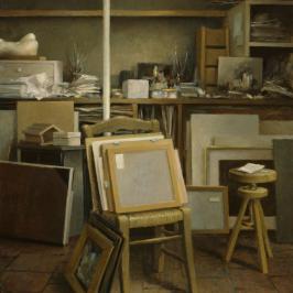 L’atelier de Rugnes - 81 x 65   cm