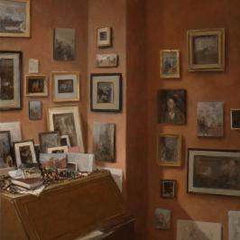 Le petit musée - 46 x 38 cm