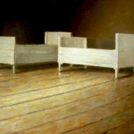 Les deux lits - 33 x 24  cm