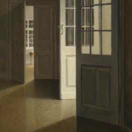 Au chateau 1 - 80 x 40 cm