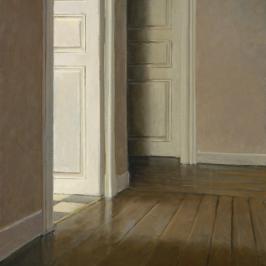 Le couloir rue Renan 3 - 41 x 27 cm