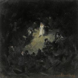 Nocturne 2 - 10  x 10 cm