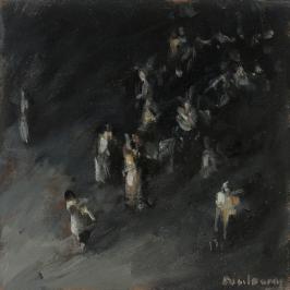 Nocturne 3 - 10  x 10 cm