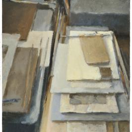 Pierres et papiers lithographiques 4 - 17,5  x 25 cm 