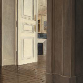 Le salon rue Renan 1 - 50 x 40 cm