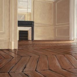 Le salon rue Renan 5 - 46 x 38 cm