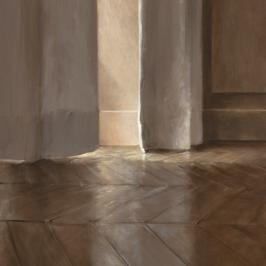 Rideau rue Renan 1 - 90 x 30 cm