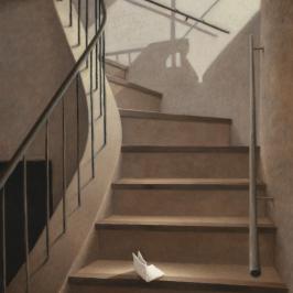 L'escalier d'Eyguières 2 - 116 x 73 cm
