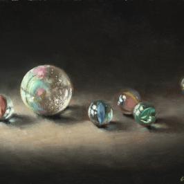 Les billes - 12 x 18 cm